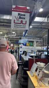 Rice Box stand at the Covent Garden Market, London, Ontario.