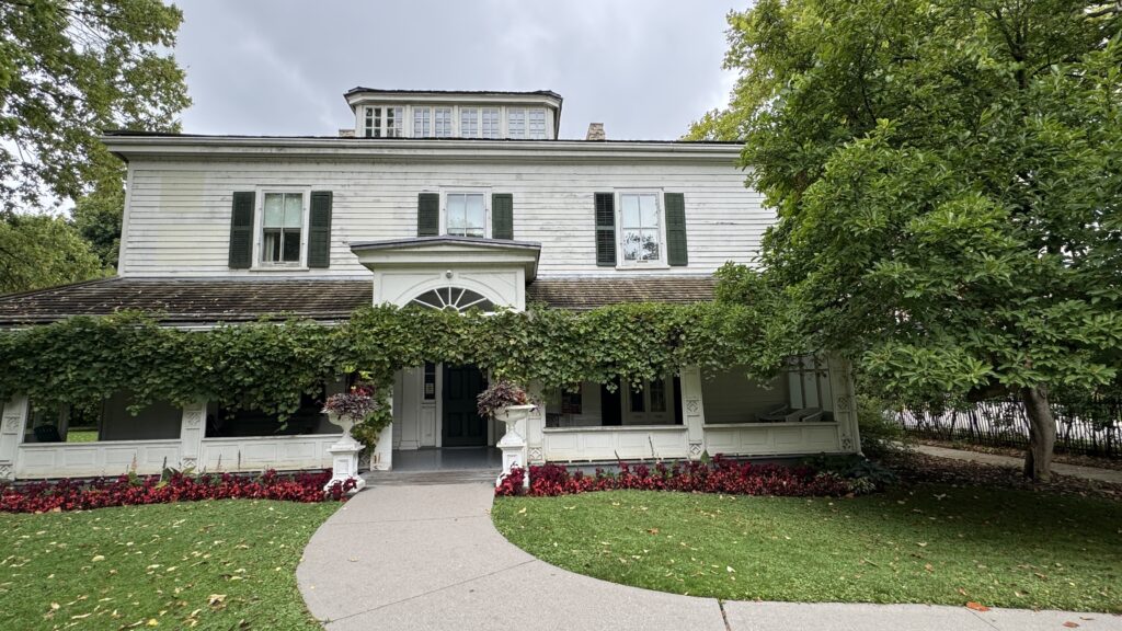 Eldon House, London, Ontario, as photographed by me.