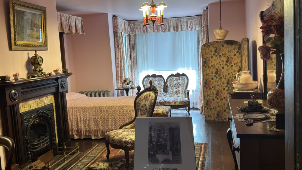 The Pink Room, Eldon House, London, Ontario.